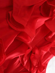 Luxury High-Waisted Ruffle Skirt