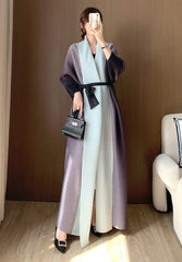 Truly Plissé Pleated Long Trench Coat