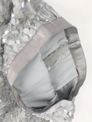 Luxury Sequin Embellished Skirt
