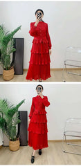 Truly Casual Pleated Blouse Dress
