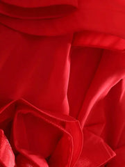 Luxury High-Waisted Ruffle Skirt