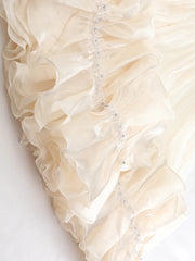 Couture Ruffled Tulle Skirt