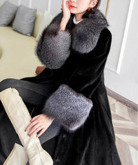 Luxury Plush Faux Fur Coat