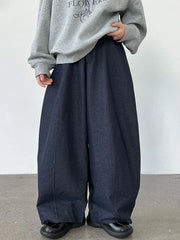 Luxury Statement Wide-Leg Pants