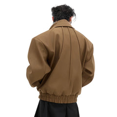 Men's High Society Cropped Aviator Jacket