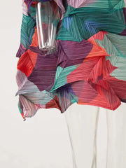 Luxury Unique Pleated Top