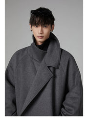 Men's Iconic Extra Long Wool-Blend Trench Coat