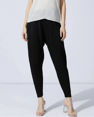 Luxury Pleated Tapered Trousers