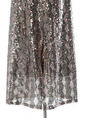 Luxury Honeycomb Sequin Skirt