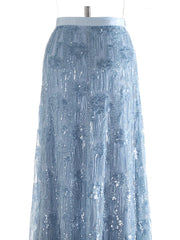 Luxury Glitter Fringe Skirt