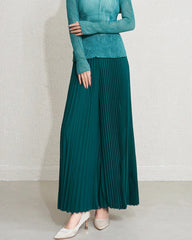 Luxury Pleated Palazzo Pants