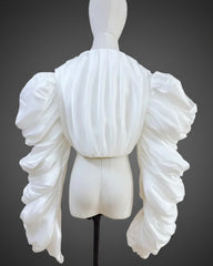 Couture Taffeta Formal Bolero