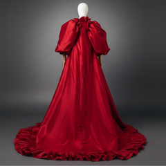 Luxury Taffeta Evening Coat