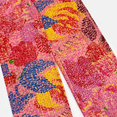 Luxury Pleated Botanical Pants