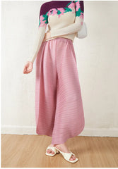 HEYFANCYSTYLE Tokyo Pleated Balloon Ankle Pants