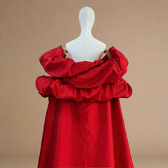 Haute Couture Ruffle Cape Jacket