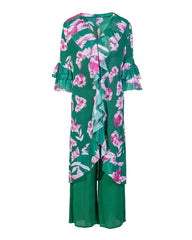 Luxury Pleated Tunic Pants Set