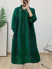Luxury Plissé Oversized Dress