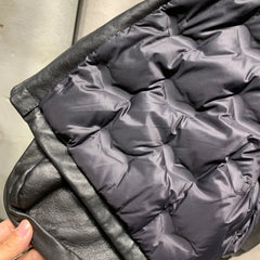Couture Cropped Sheepskin Bomber
