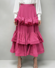 Luxury Tiered Ruffle Skirt