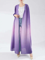 Women's Flowing Pleated Duster