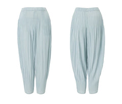 Luxe Truly Pleated Cropped Pants
