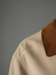 Corduroy Collar Utility Jacket