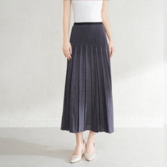 Elegant Plissé Formal Skirt