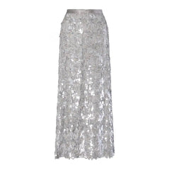 Luxury Sequin Embellished Skirt