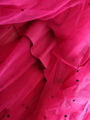 Couture Polka Dot Tulle Skirt