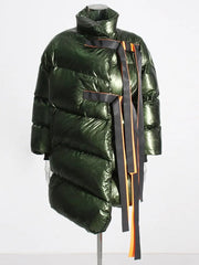 Yuki Retro Glamour Puffer Down Jacket