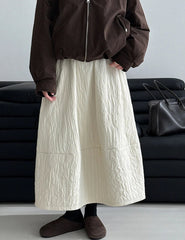 Cozy Luxe Fleece-Lined Skirt