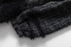 Luxe Formal Tweed Tulle Dress