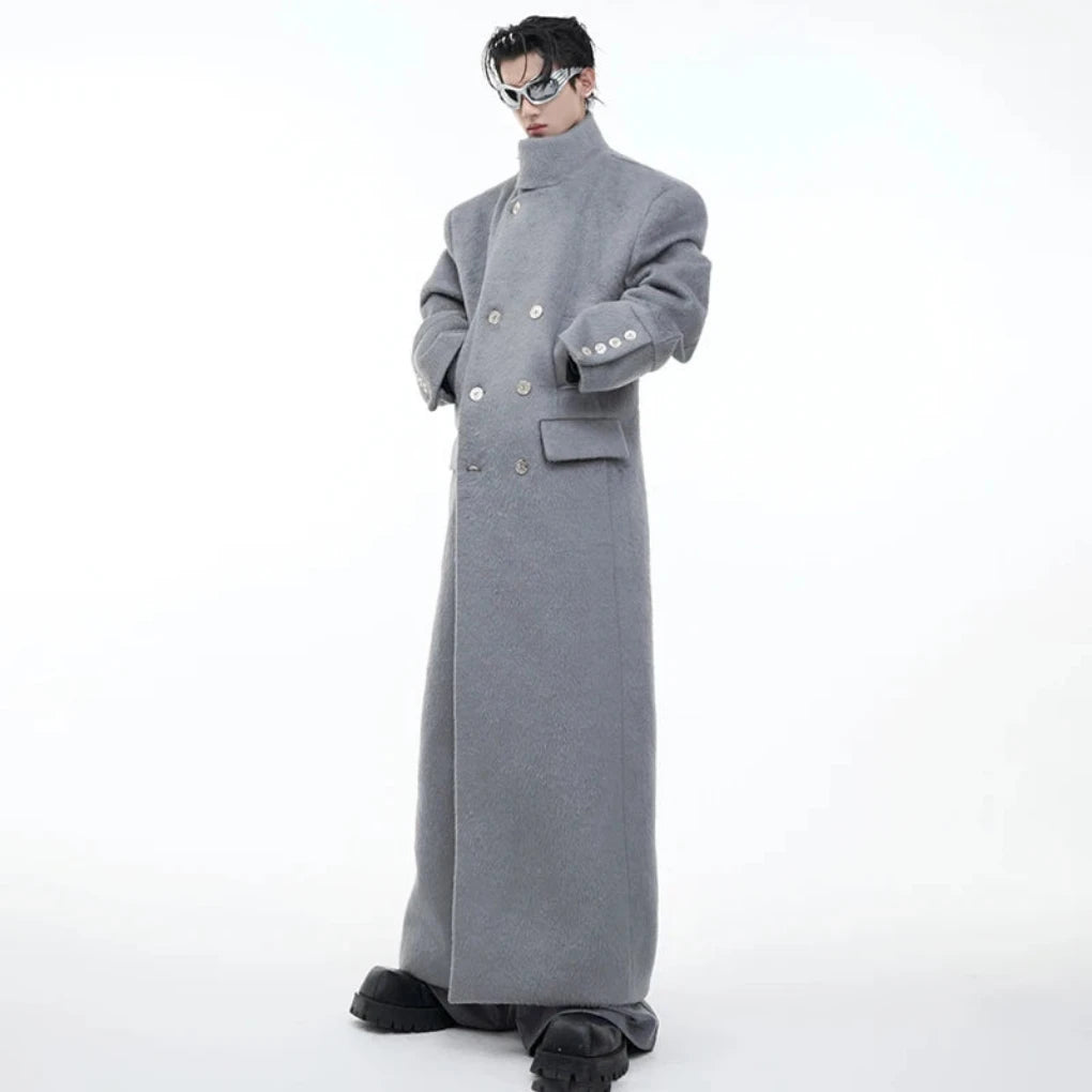 Men's Ankle-Length Trench Coat