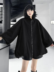 Luxe Oversized Balloon Sleeve Jacket