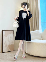 Casual Luxury Plissé Floral Dress