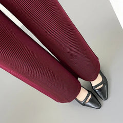 Women's Pleated Luxury Pants