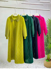 Luxury Plissé Oversized Dress
