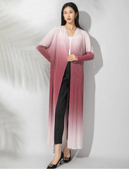 Elegant Travel Pleated Coat