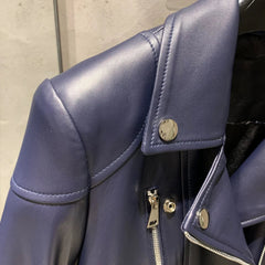 Luxury Sheepskin Asymmetric Jacket