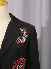 Women's Luxury Rhinestone Blazer