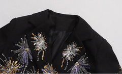 Luxury Sequin & Beaded Blazer