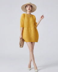 Luxury Pleated Travel Tunic