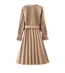 Luxury Plissé Trench Coat