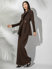 Luxury Pleated Knit Set