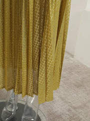 Truly Pleated Sleeveless Top & Skirt