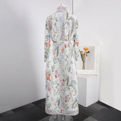 Luxury Pleated Longline Duster