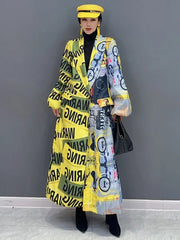 Seraphina Haute Couture Artistic Trench Coat