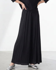 Luxury Plissé Palazzo Pants
