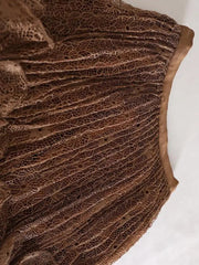 Luxury Ruffled Tiered Maxi Skirt
